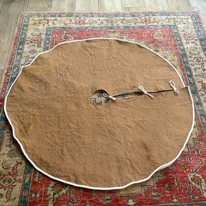 Burlap Tree Skirt Wondershop at Target